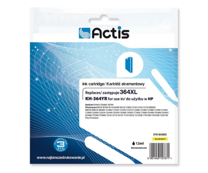 Tusz ACTIS KH-364YR yellow